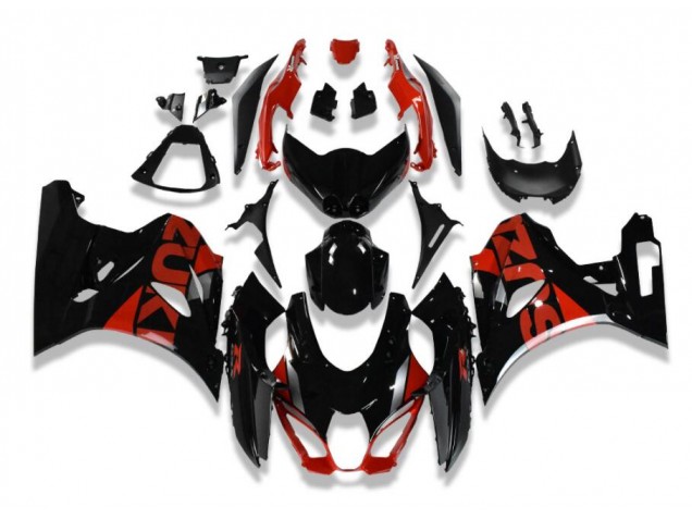 Carénage Suzuki GSXR 1000 17-23 - Noir Rouge Carénage Suzuki GSXR 1000 17-23 - Noir Rouge