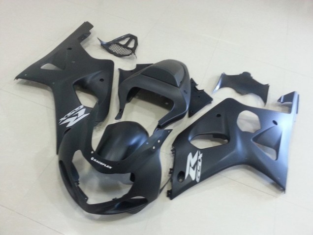 Carénage Suzuki GSXR 1000 K1 00-02 - Noir Mat avec Argent GSXR Carénage Suzuki GSXR 1000 K1 00-02 - Noir Mat avec Argent GSXR