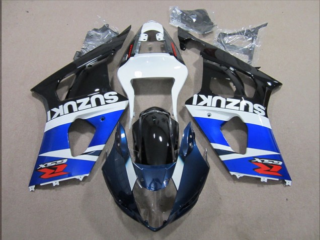 Carénage Suzuki GSXR 1000 K3 03-04 - Bleu Blanc Décalque Carénage Suzuki GSXR 1000 K3 03-04 - Bleu Blanc Décalque