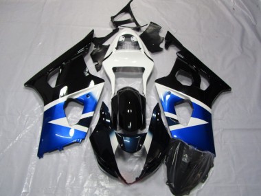 Carénage Suzuki GSXR 1000 K3 03-04 - Bleu Noir Blanc