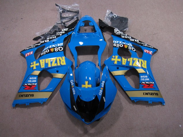 Carénage Suzuki GSXR 1000 K3 03-04 - Bleu Rizla Q8 Oils Carénage Suzuki GSXR 1000 K3 03-04 - Bleu Rizla Q8 Oils