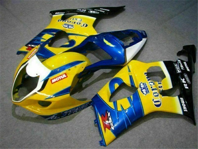 Carénage Suzuki GSXR 1000 K3 03-04 - Jaune Bleu Carénage Suzuki GSXR 1000 K3 03-04 - Jaune Bleu