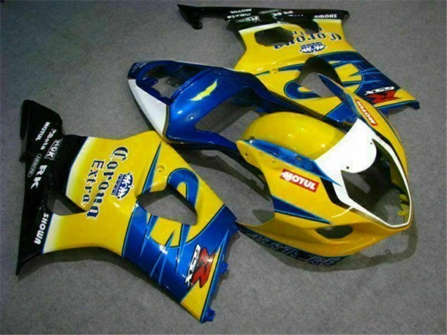 Carénage Suzuki GSXR 1000 K3 03-04 - Jaune Bleu Carénage Suzuki GSXR 1000 K3 03-04 - Jaune Bleu