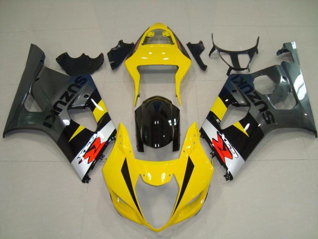 Carénage Suzuki GSXR 1000 K3 03-04 - Jaune Gris Carénage Suzuki GSXR 1000 K3 03-04 - Jaune Gris