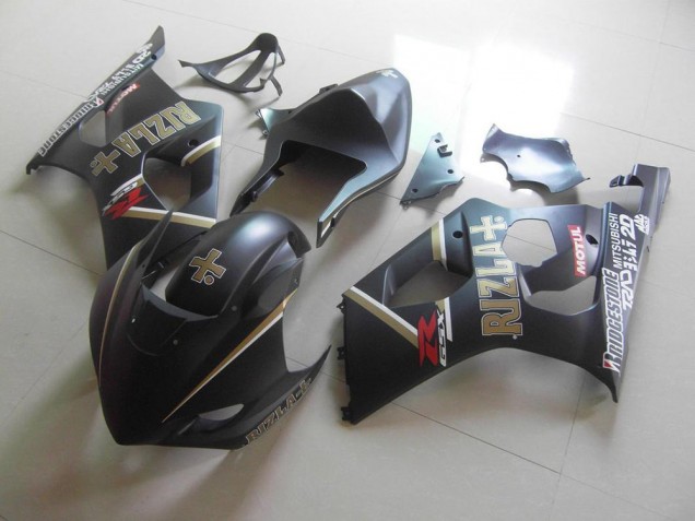 Carénage Suzuki GSXR 1000 K3 03-04 - Noir Mat Rizla Courses Carénage Suzuki GSXR 1000 K3 03-04 - Noir Mat Rizla Courses