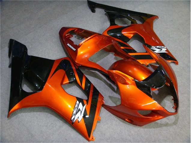 Carénage Suzuki GSXR 1000 K3 03-04 - Orange Noir Carénage Suzuki GSXR 1000 K3 03-04 - Orange Noir