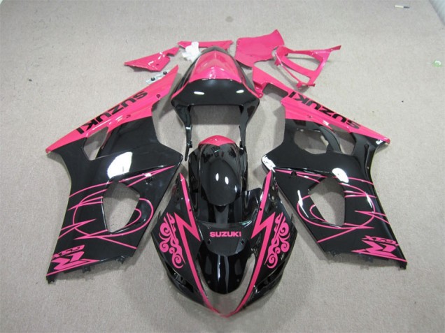 Carénage Suzuki GSXR 1000 K3 03-04 - Rose Noir Carénage Suzuki GSXR 1000 K3 03-04 - Rose Noir