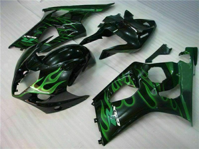 Carénage Suzuki GSXR 1000 K3 03-04 - Vert Noir Carénage Suzuki GSXR 1000 K3 03-04 - Vert Noir