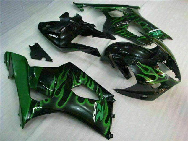 Carénage Suzuki GSXR 1000 K3 03-04 - Vert Noir Carénage Suzuki GSXR 1000 K3 03-04 - Vert Noir