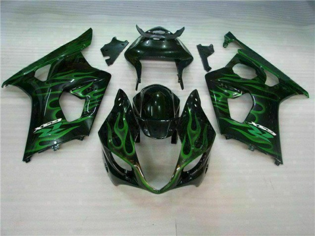Carénage Suzuki GSXR 1000 K3 03-04 - Vert Noir Carénage Suzuki GSXR 1000 K3 03-04 - Vert Noir