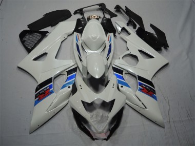 Carénage Suzuki GSXR 1000 K5 05-06 - Blanc Bleu