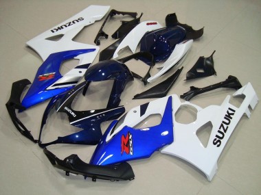 Carénage Suzuki GSXR 1000 K5 05-06 - Bleu Blanc Noir
