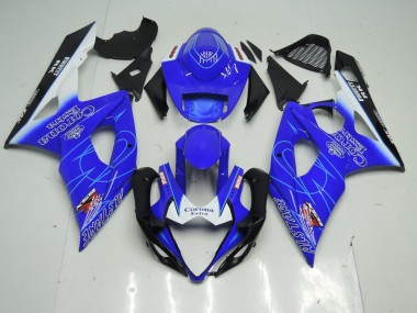 Carénage Suzuki GSXR 1000 K5 05-06 - Bleu Corona