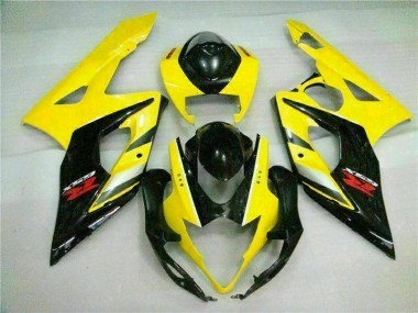 Carénage Suzuki GSXR 1000 K5 05-06 - Jaune Noir