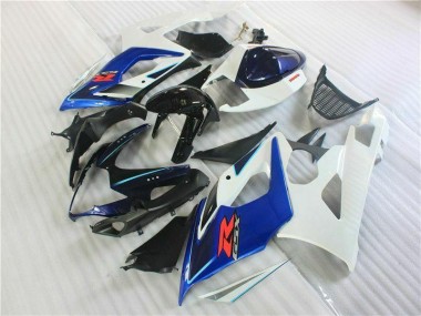 Carénage Suzuki GSXR 1000 K5 05-06 - Noir Bleu Blanc