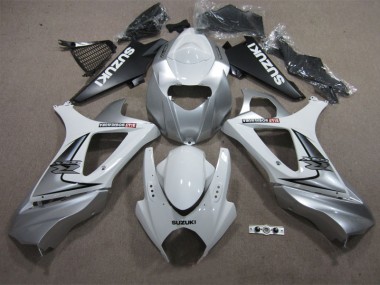 Carénage Suzuki GSXR 1000 K7 07-08 - Blanc Argent