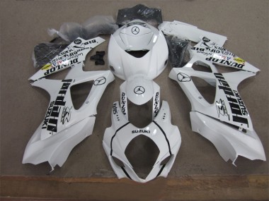 Carénage Suzuki GSXR 1000 K7 07-08 - Blanc Noir Jordan