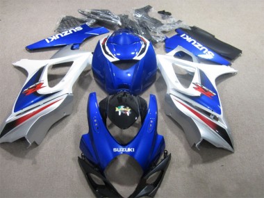 Carénage Suzuki GSXR 1000 K7 07-08 - Bleu Blanc