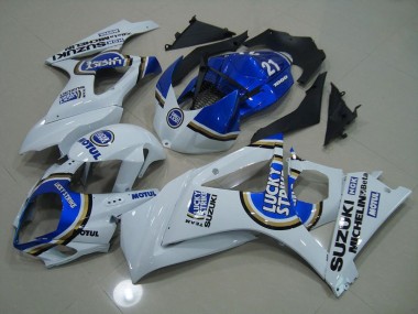 Carénage Suzuki GSXR 1000 K7 07-08 - Bleu Lucky Strike