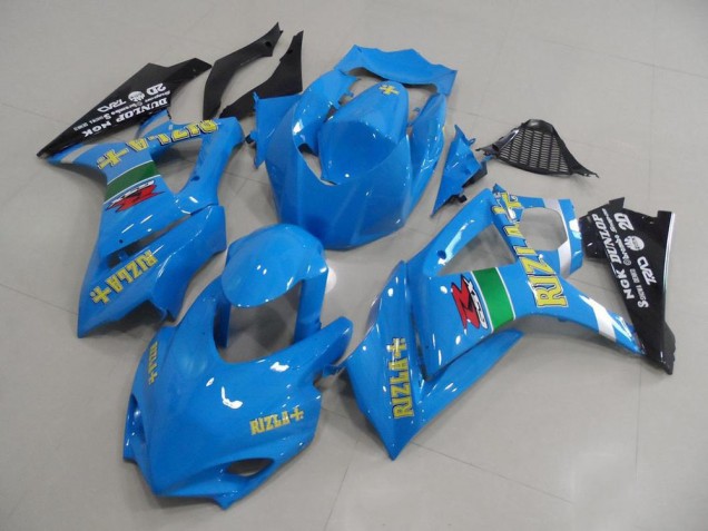Carénage Suzuki GSXR 1000 K7 07-08 - Bleu Rizla Courses
