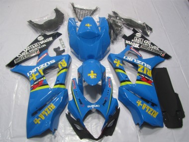 Carénage Suzuki GSXR 1000 K7 07-08 - Bleu Rizla