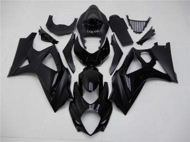 Carénage Suzuki GSXR 1000 K7 07-08 - Brillant Noir Mat