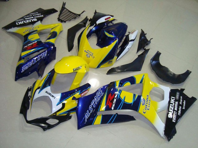 Carénage Suzuki GSXR 1000 K7 07-08 - Jaune Corona Carénage Suzuki GSXR 1000 K7 07-08 - Jaune Corona