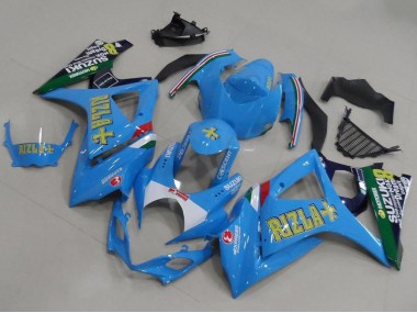 Carénage Suzuki GSXR 1000 K7 07-08 - Light Bleu Rizla