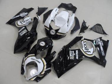 Carénage Suzuki GSXR 1000 K7 07-08 - Noir Lucky Strike