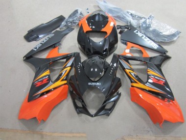 Carénage Suzuki GSXR 1000 K7 07-08 - Noir Orange