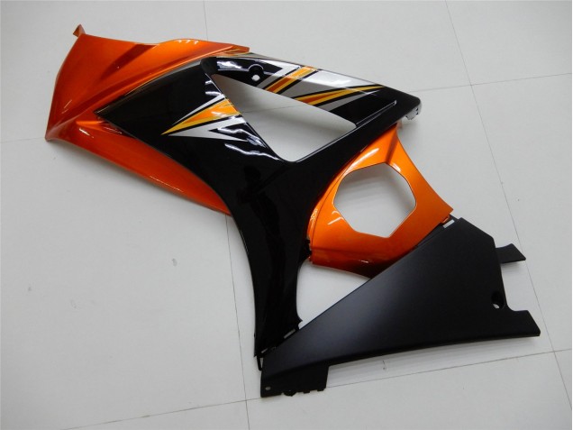 Carénage Suzuki GSXR 1000 K7 07-08 - Orange Noir Carénage Suzuki GSXR 1000 K7 07-08 - Orange Noir