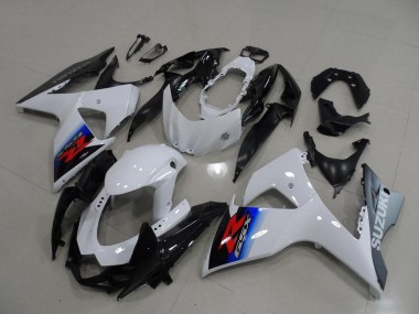 Carénage Suzuki GSXR 1000 K9 09-16 - Blanc Argent