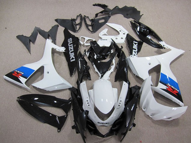 Carénage Suzuki GSXR 1000 K9 09-16 - Blanc Noir Carénage Suzuki GSXR 1000 K9 09-16 - Blanc Noir
