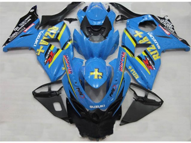 Carénage Suzuki GSXR 1000 K9 09-16 - Bleu Rizla Hopper Carénage Suzuki GSXR 1000 K9 09-16 - Bleu Rizla Hopper