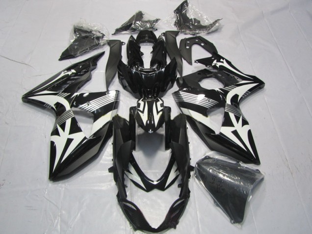 Carénage Suzuki GSXR 1000 K9 09-16 - Noir Blanc Carénage Suzuki GSXR 1000 K9 09-16 - Noir Blanc