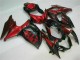 Carénage Suzuki GSXR 1000 K9 09-16 - Rouge Flamme Noir Carénage Suzuki GSXR 1000 K9 09-16 - Rouge Flamme Noir