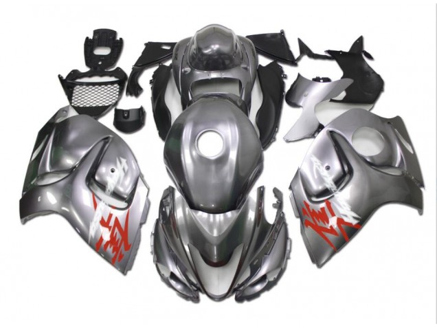 Carénage Suzuki GSXR 1300 Hayabusa 08-19 - Argent