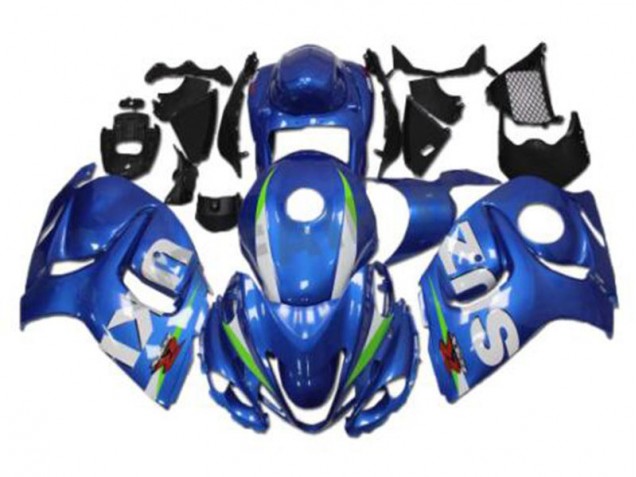 Carénage Suzuki GSXR 1300 Hayabusa 08-19 - Bleu Blanc