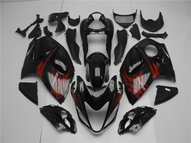 Carénage Suzuki GSXR 1300 Hayabusa 08-19 - Noir Rouge Carénage Suzuki GSXR 1300 Hayabusa 08-19 - Noir Rouge