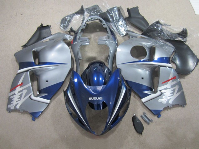 Carénage Suzuki GSXR 1300 Hayabusa 96-07 - Argent Bleu Carénage Suzuki GSXR 1300 Hayabusa 96-07 - Argent Bleu