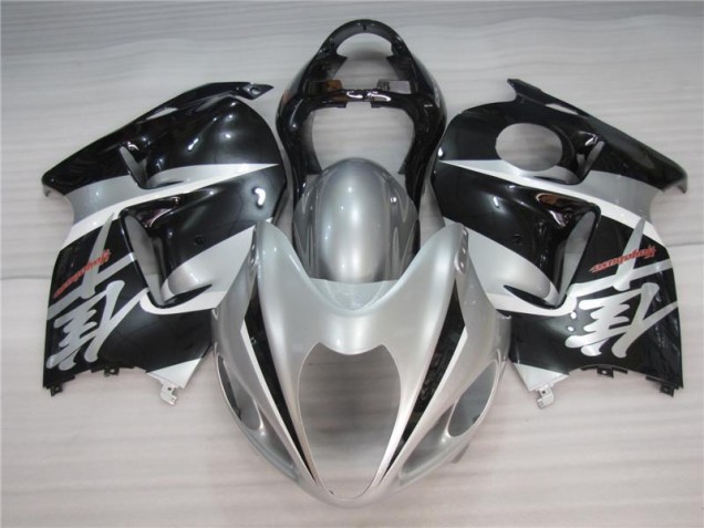 Carénage Suzuki GSXR 1300 Hayabusa 96-07 - Argent Noir Carénage Suzuki GSXR 1300 Hayabusa 96-07 - Argent Noir