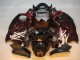 Carénage Suzuki GSXR 1300 Hayabusa 96-07 - Noir Rouge Flamme Carénage Suzuki GSXR 1300 Hayabusa 96-07 - Noir Rouge Flamme