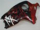 Carénage Suzuki GSXR 1300 Hayabusa 96-07 - Noir Rouge Flamme Carénage Suzuki GSXR 1300 Hayabusa 96-07 - Noir Rouge Flamme