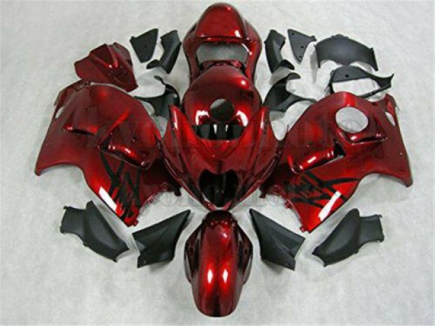 Carénage Suzuki GSXR 1300 Hayabusa 96-07 - Rouge Noir Carénage Suzuki GSXR 1300 Hayabusa 96-07 - Rouge Noir