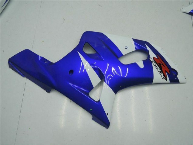 Carénage Suzuki GSXR 600 / 750 K1 K2 K3 01-03 - Blanc Bleu Carénage Suzuki GSXR 600 / 750 K1 K2 K3 01-03 - Blanc Bleu