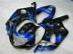 Carénage Suzuki GSXR 600 / 750 K1 K2 K3 01-03 - Bleu Noir Carénage Suzuki GSXR 600 / 750 K1 K2 K3 01-03 - Bleu Noir