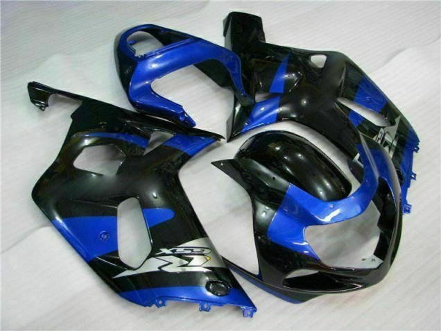 Carénage Suzuki GSXR 600 / 750 K1 K2 K3 01-03 - Bleu Noir Carénage Suzuki GSXR 600 / 750 K1 K2 K3 01-03 - Bleu Noir