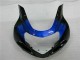Carénage Suzuki GSXR 600 / 750 K1 K2 K3 01-03 - Bleu Noir Carénage Suzuki GSXR 600 / 750 K1 K2 K3 01-03 - Bleu Noir