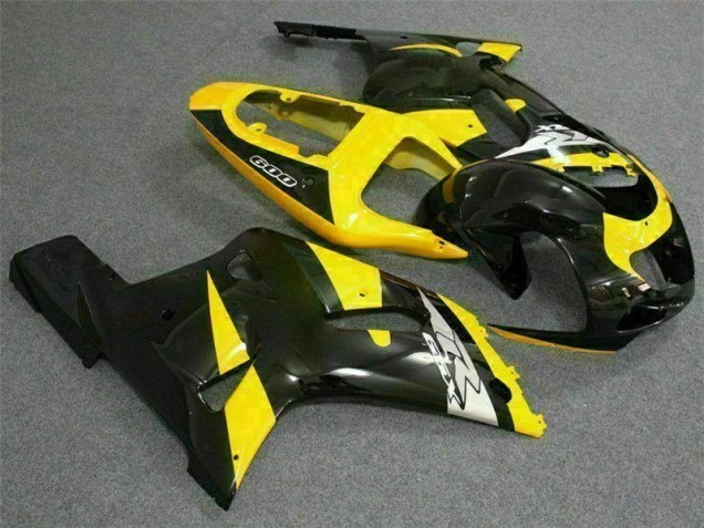 Carénage Suzuki GSXR 600 / 750 K1 K2 K3 01-03 - Jaune Noir Carénage Suzuki GSXR 600 / 750 K1 K2 K3 01-03 - Jaune Noir