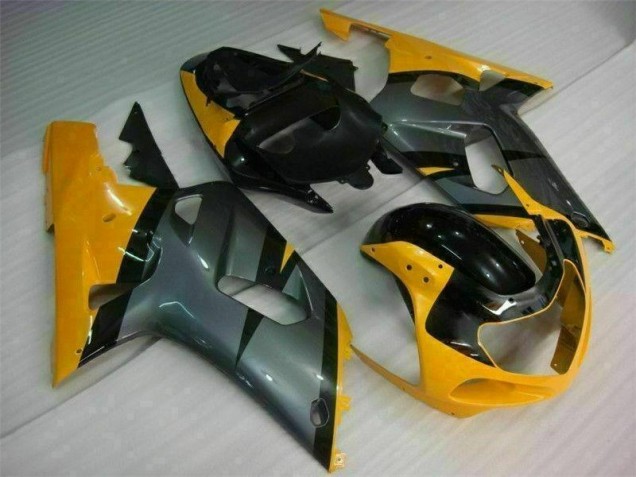 Carénage Suzuki GSXR 600 / 750 K1 K2 K3 01-03 - Noir Jaune Carénage Suzuki GSXR 600 / 750 K1 K2 K3 01-03 - Noir Jaune